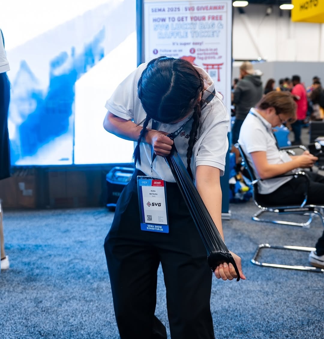 SVG INNO+ display at SEMA