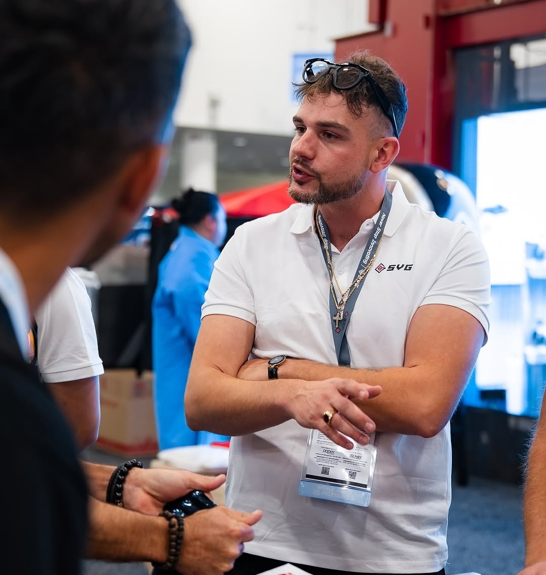 Live demonstration at SEMA