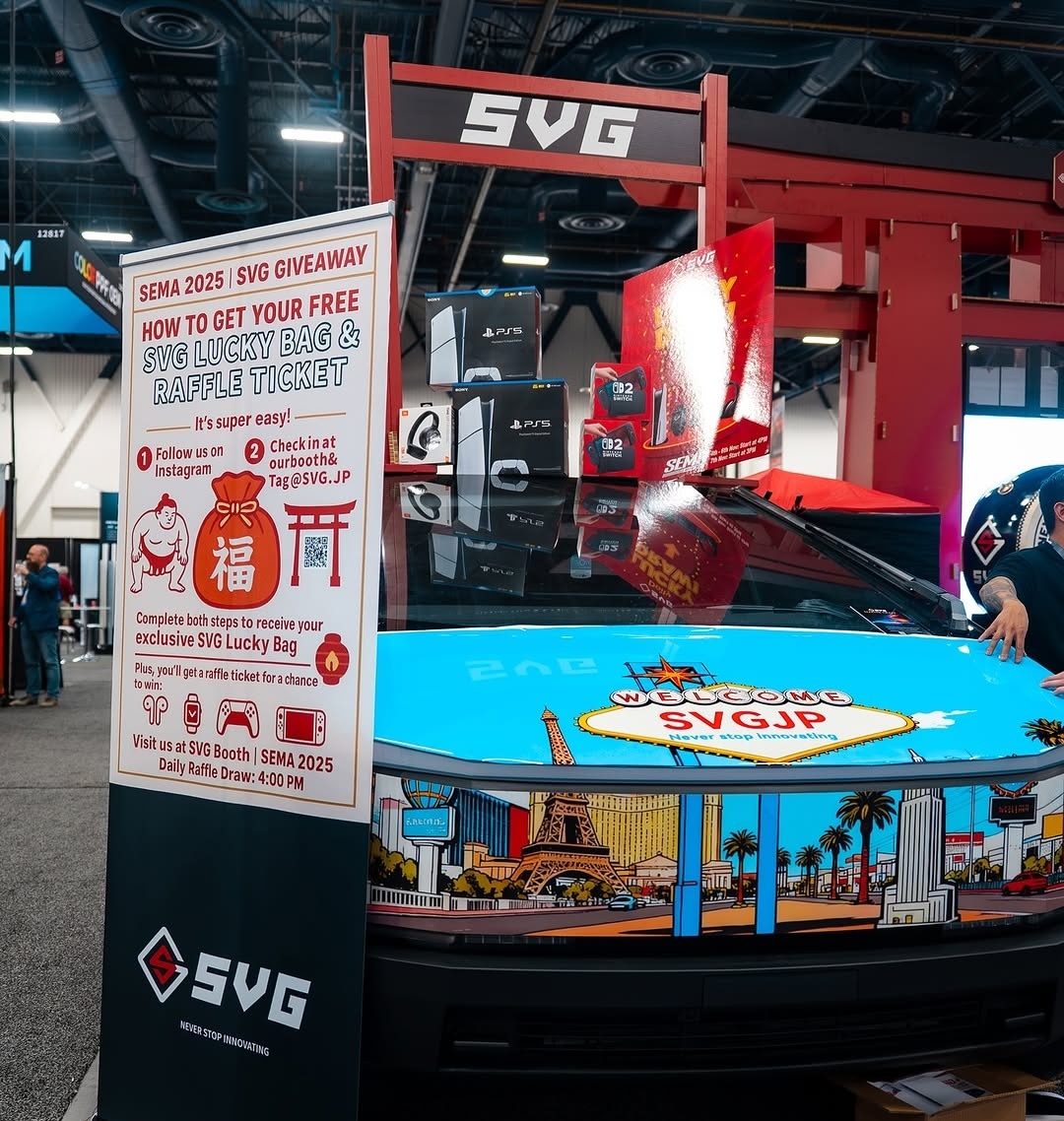 SVG Booth at SEMA